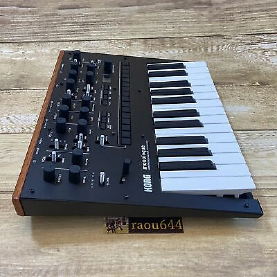 KORG MONOLOGUE-BK Monophonic Analog Synthesizer Black 25 Key - Image 4 of 4