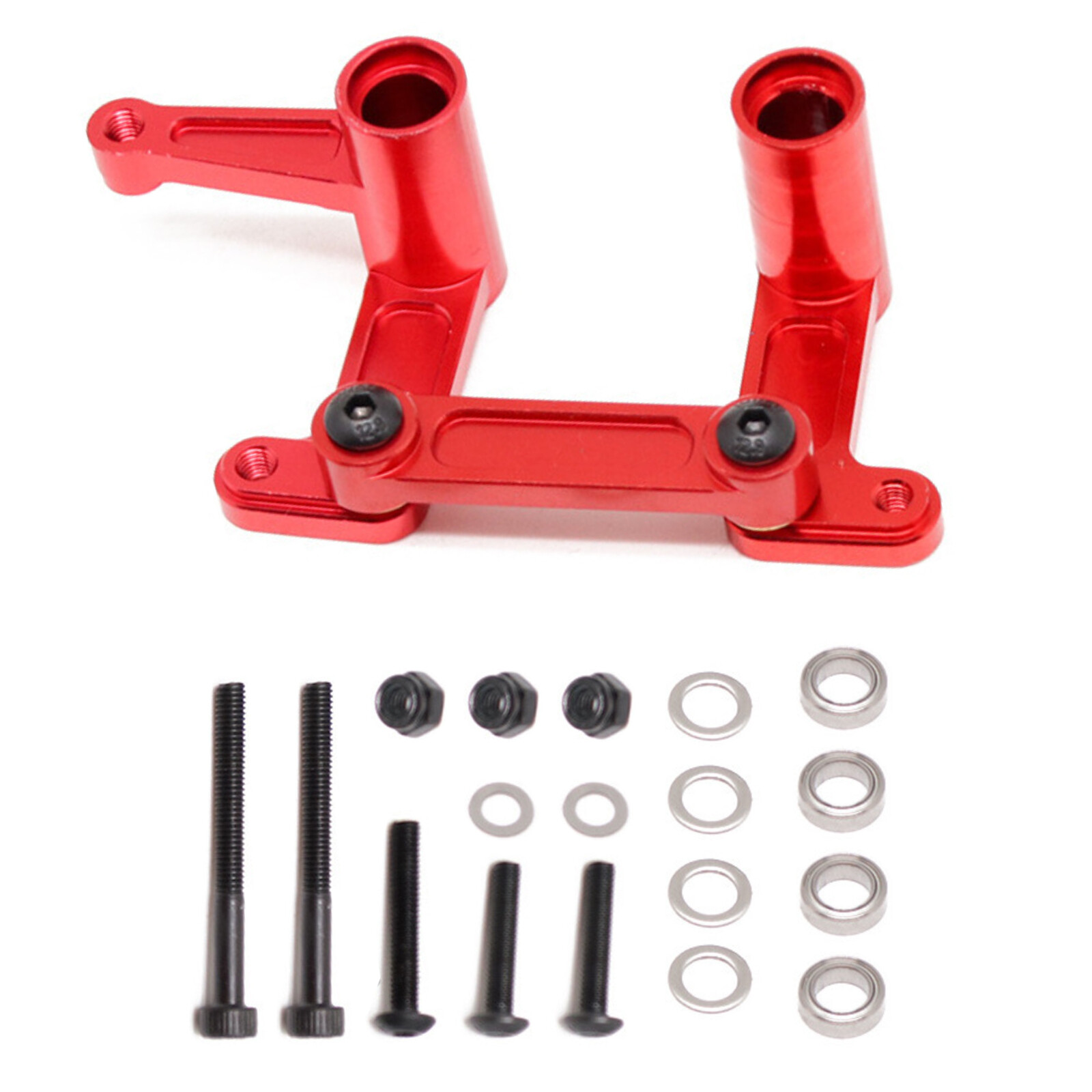 RC Upgraded 1/10 Aluminium Steering Bellcrank Set For Traxxas Slash 2WD TRX C