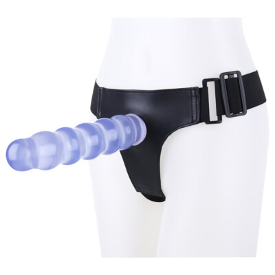 pants with anal plug Silicone Wearable Hollow Entity Human Body Skin Realistic Dildo Pants Anal  Plug Ass Plug Female Masturbation main image 0