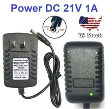 21V 1A 1000mA AC/DC 110-240V Converter Adapter Wall Charger Power Supply Mains