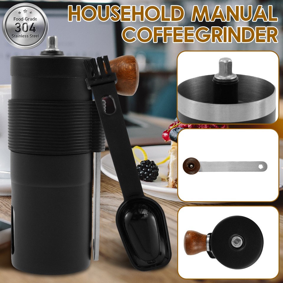 Manual Coffee Grinder with Hand Crank Coarseness Adjustable Hand Coffee