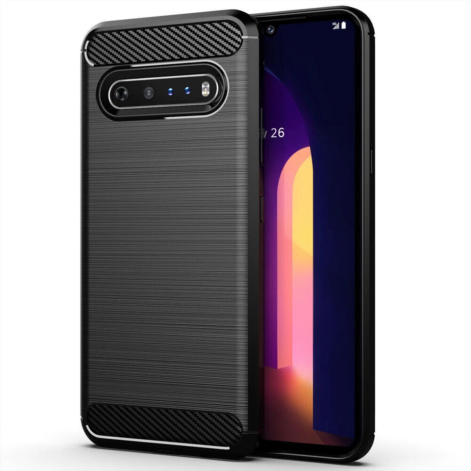 Funda blanda a prueba de golpes para teléfono LG V60 ThinQ G6 G6+ K50S K52 Q52 Stylo 5 Stylo5+ Foto 4 de 4