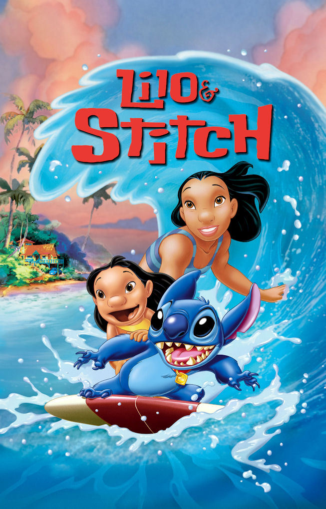 2002 Disney Lilo Stitch Movie Poster 11x17 Experiment 626 Jumba