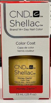 CND Schellackfarbener Mantel 7,3 ml - Honigdarlin
