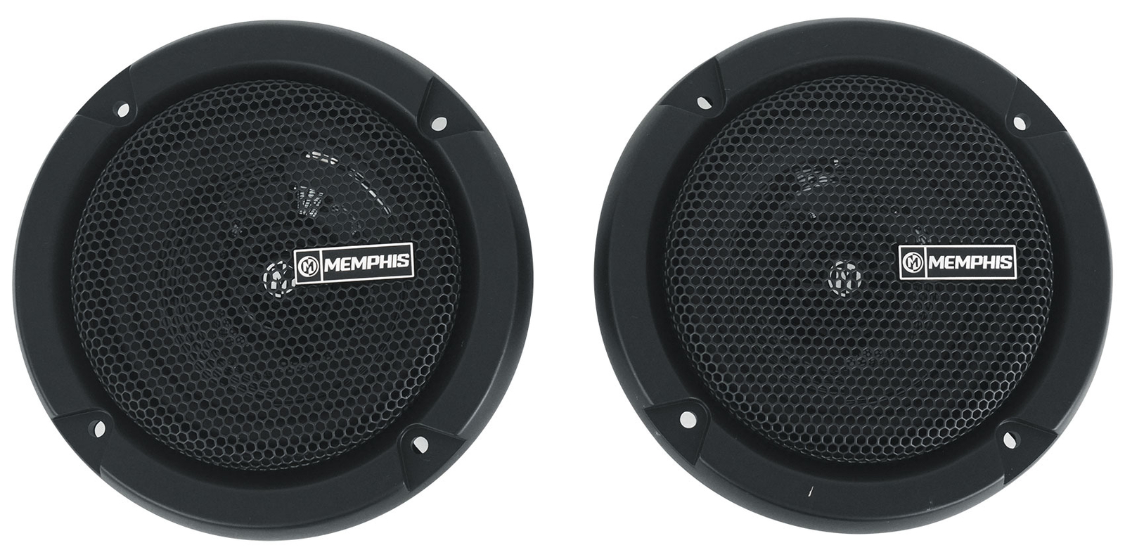 4 Memphis Audio PRXP4 - 4 40-ваттных 2-полосных автомобильных динамика с поворотными твитерами