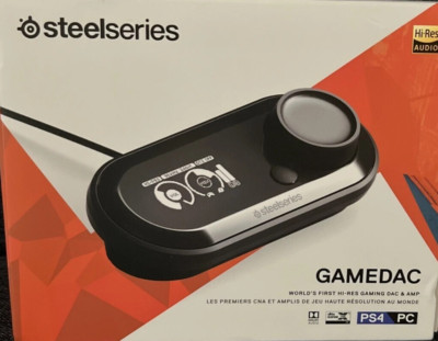 SteelSeries - GameDAC Hi-Res Headphone Amplifier - Black