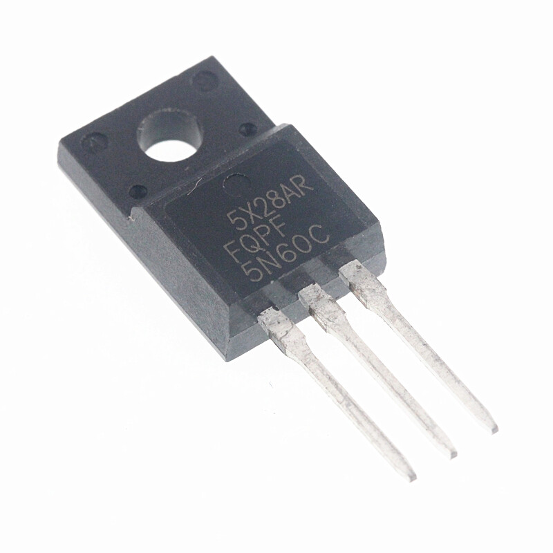 5PZ FQPF5N60C MOSFET N- 600V 4.5A TO-220F NUOVO BUONA QUALITÀ #T10 - Foto 5