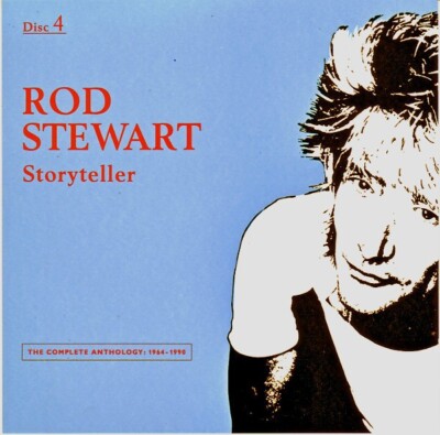 ROD STEWART - STORYTELLER - DISC 4 - BEST OF CD - WARNER BROS. - 1989