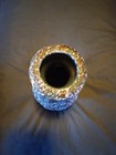 Vintage Green Gold And White Vase — photo 5