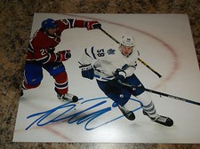ANDREW NIELSEN LETHBRIDGE HURRICANES TORONTO MAPLE LEAFS SIGNED 8X10 PHOTO 1