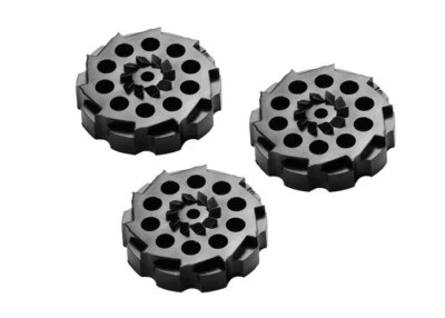 3x CROSMAN 0407T Rotary Pellet Clips fits 357W & Vigilante CO2 Pellet Revolvers