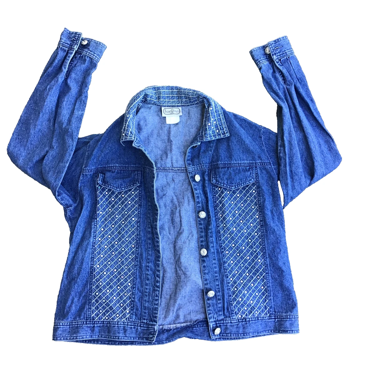 Jeweled store jean jacket