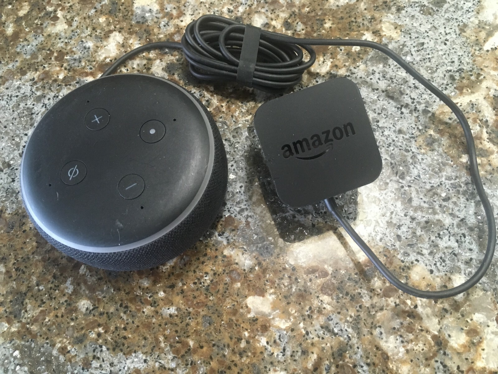 Echo Dot 3rd Gen Smart Speaker with Alexa in Charcoal – D9N29T – Reliable Performance  -image