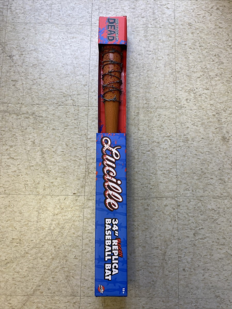 The Walking Dead LUCILLE 34” Plastic Replica Bloody Baseball