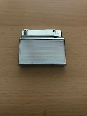 Vintage Sarome ''Liquid - I'' automatic pertol lighter chrome japan