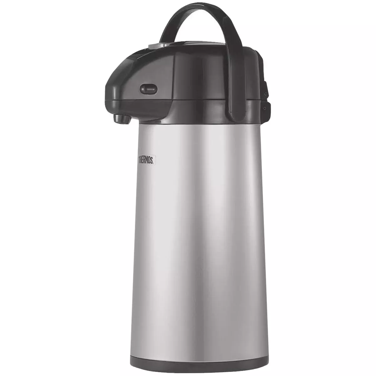 Thermos 2 Quart Glass Vacuum Insulated Pump Pot - Gray Metallic