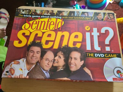 Complete 100% SEINFELD Scene it? the DVD game by Screenlife