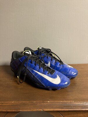 Nike Vapor Mens Football Cleats Blue Black Strike 4Low D Shoes