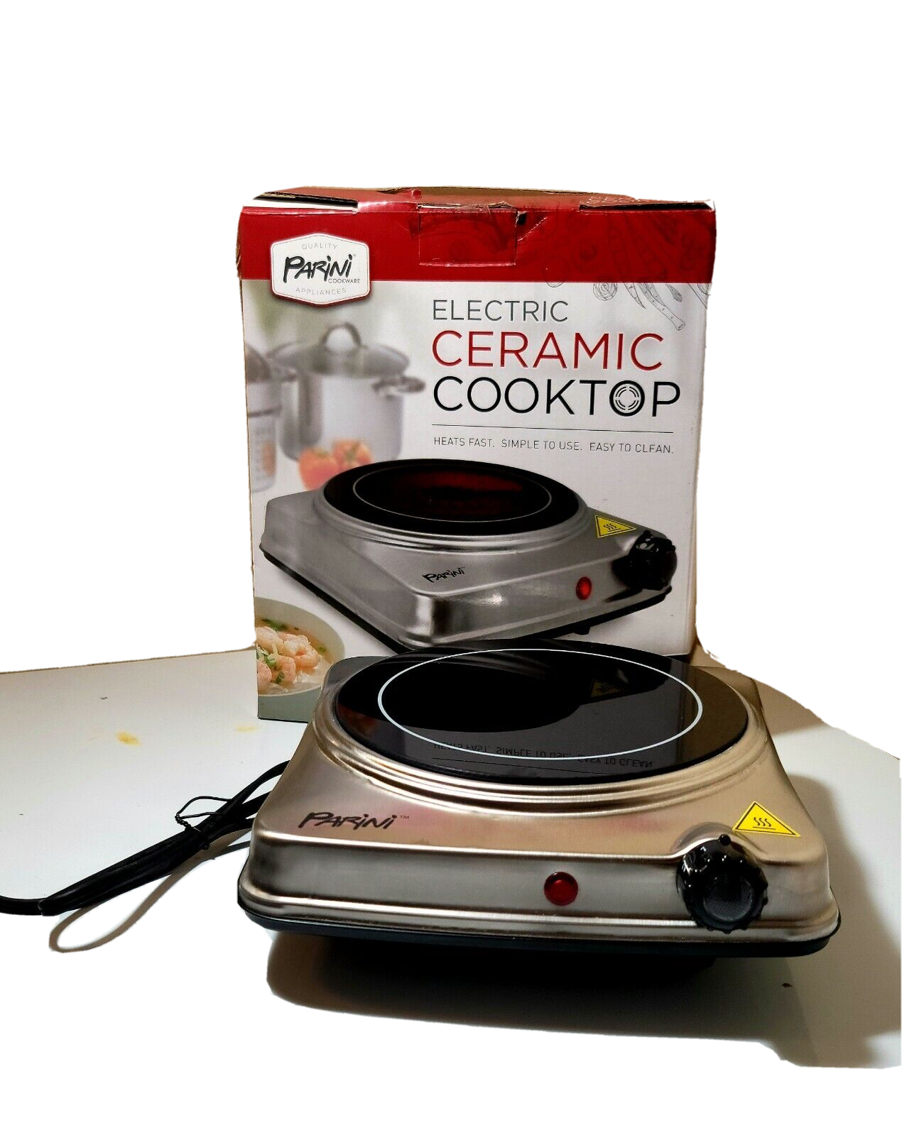 PARINI Portable ELECTRIC CERAMIC COOKTOP eBay