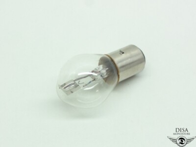 6V 25 / 25W Glühlampe BA20D Birne für Mofa Moped Roller KKR 6 V 25 W