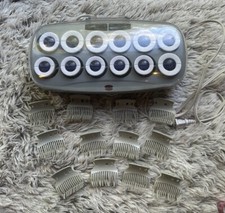 Jilbere De Paris Ceramic Tools Porcelain Series 12 Pc Instant Heat Roller Set G4
