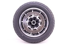 2013 08-14 Yamaha Roadstar Xv1700 Oem Complete Front Wheel Rim Rotors Str8 Y136 2013 08-14 Yamaha Roadstar Xv1700 Oem Complete Front Wheel Rim Rotors Str8 Y136