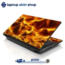 Laptop Skin Sticker Decal Cover Fire Clouds Notebook Dell Apple Asus 13-16 inch