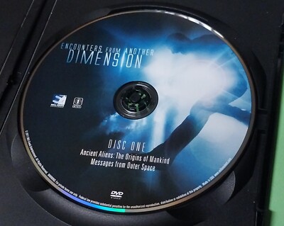 Encounters From Another Dimension DVD Documentary Disc 1 Only UFO Outer Space