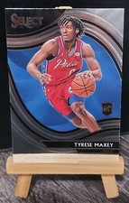 2020-21 Select Courtside TYRESE MAXEY RC #280 Rookie Card Hobby Box Base SSP 