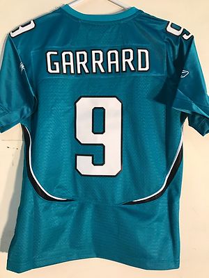 Reebok Women's Premier NFL Jersey Jacksonville Jaguars Garrard Teal sz S