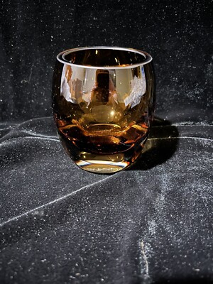 Mikasa Solaris Amber Votive Holder