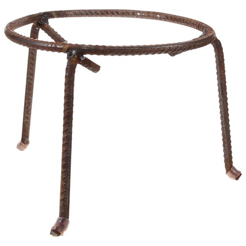 Camping Pot Stand Stable Pot Holder Outdoor Pot Rack Metal Pot Stand Rebar Pot - Picture 11 of 12