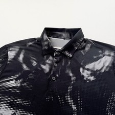  80 NWT Men's ADIDAS Golf Black Ultimate 365 Movement Mesh Polo Tee Top SMALL