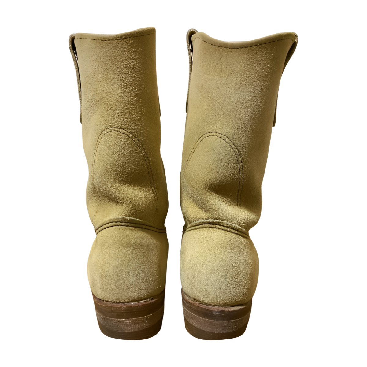 RED WING Pecos Boots 8156 Suede Beige Size US 8E 26cm Used RED WING Pecos Boots 8156 Suede Beige Size US 8E 26cm Used