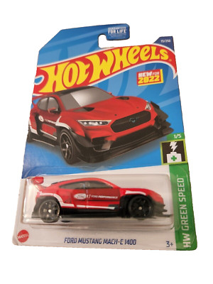 Hot Wheels Ford  Mustang Mach-E 1400 Red