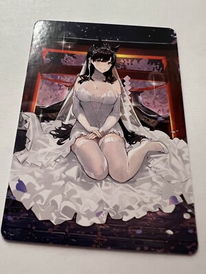 Atago Azur Lane Feet Sexy ACG Goddess Waifu Card Girl Holo Doujin