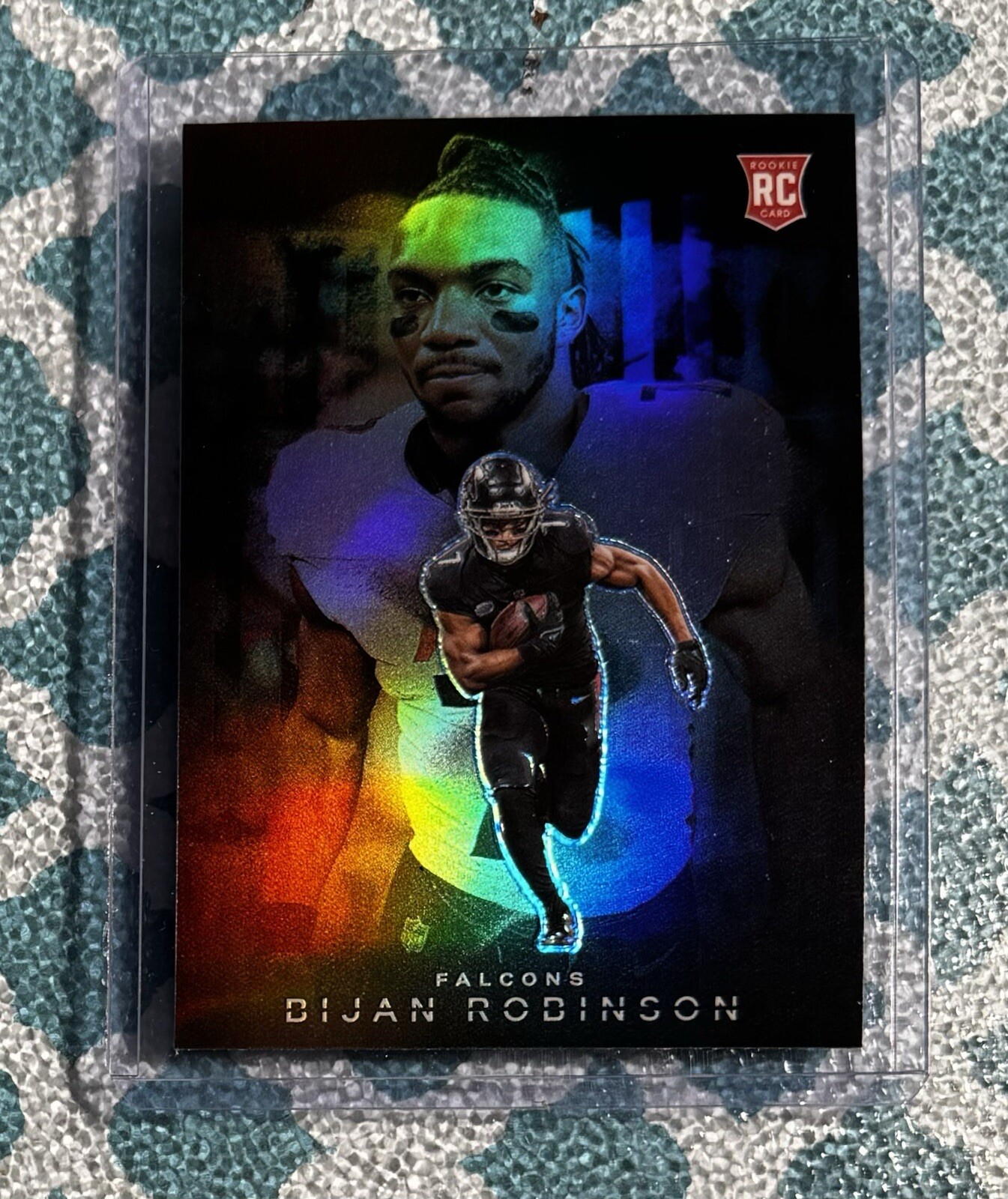 2023 Prizm Bijan Robinson Profiles Case Hit SSP P-17 Falcons