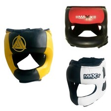 Boxing Head Guard Helmet Face Protector Kick Boxing MM Martial Art Metal cage 