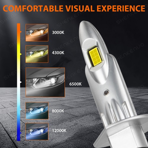For Ford Focus MK4 2018-2023 Super White High/Low Beam LED Headlight Bulbs Set - Picture 3 of 13
