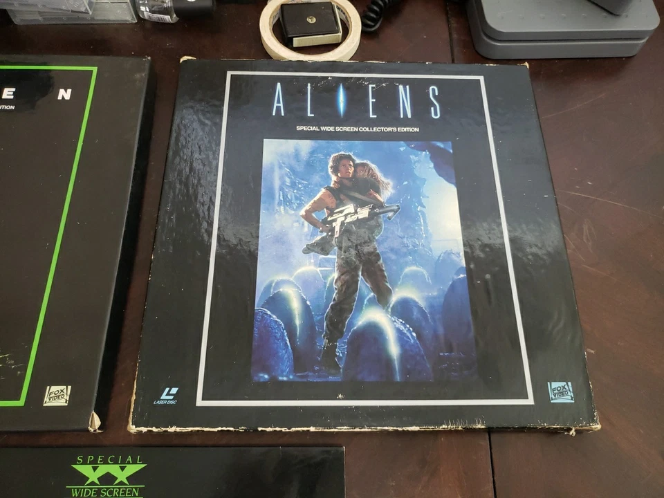 Lot Of 3 Laserdiscs Alien Box Aliens Box Alien 3 Trilogy Sci-fi Xenomorphs W17 - Image 3 of 4