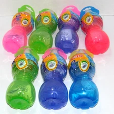 Lot Of 7 Nuby Trainer Sipeez No Spill Easy Grip Sippy Cup Green 6+ Months