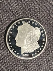 One Troy Ounce Oz  .999 Fine Silver Bullion Round - Morgan Dollar Look Alike