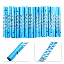 50pcs Wind Chime Making Kit Empty Aluminum Wind Bell Tubes for DIY Garden Bell