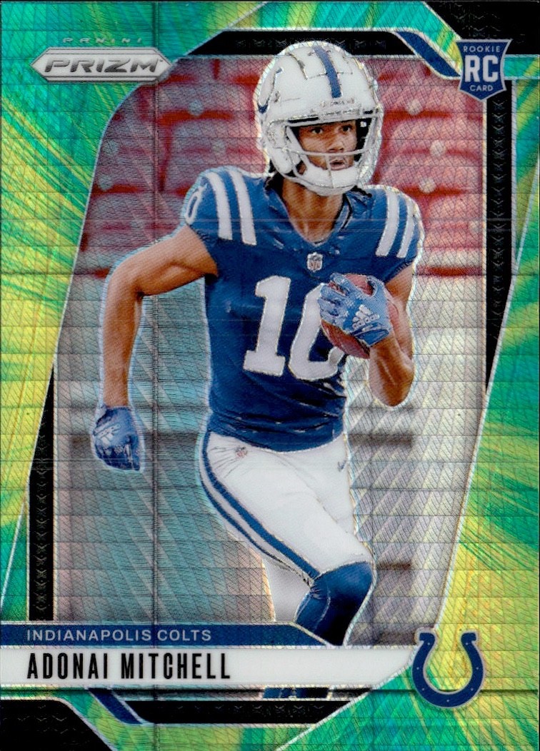 2024 Panini Prizm - Rookies Adonai Mitchell #303 Hyper /180 RC BUY 3 GET 1 FREE