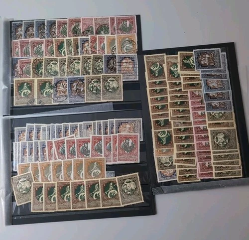 Soviet Union Russia Fold Stamped Duplicates Lot Ex Mi 99 - 106