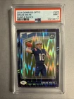 2024 Panini Donruss Optic - Rated Rookie Drake Maye #229 Purple Shock (RC) PSA 9