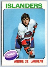 ANDRE ST. LAURENT RC 1975-76 O-PEE-CHEE 75-76 #387 EX+         71438