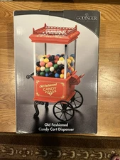 Godinger Old Fashion Candy Cart Dispenser-NEW In Original Box