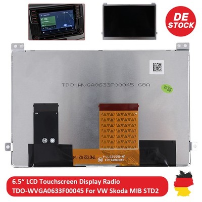 TDO-WVGA0633F00045 6.5in Touchscreen Display für MIB STD2 NAV 200 682 680 Radio