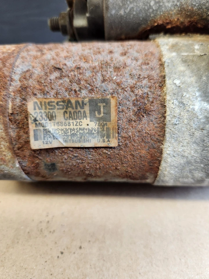 Nissan Murano MAXIMA 2007 2008 MOTOR ARRANQUE TRANSMISIÓN AUTOMÁTICA 2003-2007 23300-CA00A Foto 2 de 4